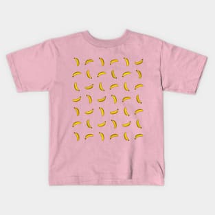Cute symmetrical banana pattern Kids T-Shirt